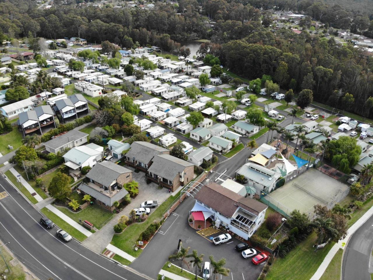 Pleasurelea Tourist Resort & Caravan Park Batemans Bay Dış mekan fotoğraf